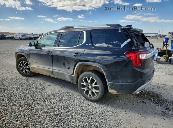 1GKKNRLS6MZ167089 2021 GMC ACADIA Черный Задняя левая четверть