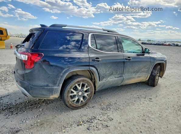 1GKKNRLS6MZ167089 2021 GMC ACADIA Черный Задняя правая четверть