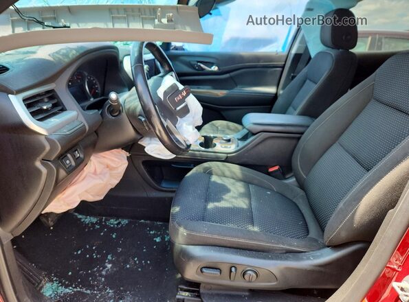 1GKKNRLS7LZ158562 2020 GMC ACADIA Red წინა სალონის ხედი