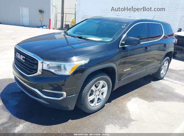 1GKKNRLS9JZ218869 2018 GMC ACADIA Black Передня ліва чверть