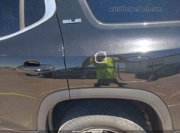 1GKKNRLS9JZ218869 2018 GMC ACADIA Black Вид щитка приладів