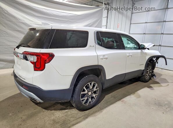 1GKKNRLS9LZ110206 2020 GMC ACADIA Белый Задняя правая четверть