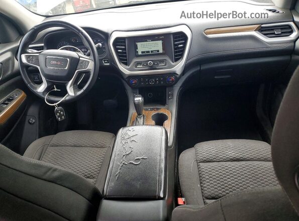 1GKKNSLA0HZ203024 2017 GMC ACADIA Серебряный Вид панели приборов