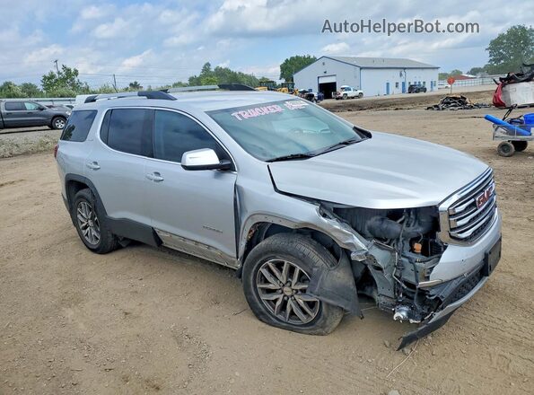 1GKKNSLA0HZ203024 2017 GMC ACADIA Серебряный Передняя правая четверть