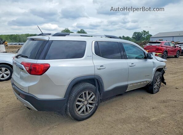 1GKKNSLA0HZ203024 2017 GMC ACADIA Серебряный Задняя правая четверть