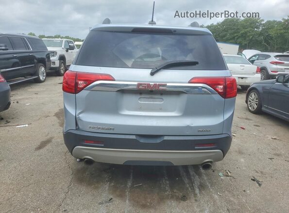 1GKKNSLS0HZ319977 2017 GMC ACADIA Blue Rear view