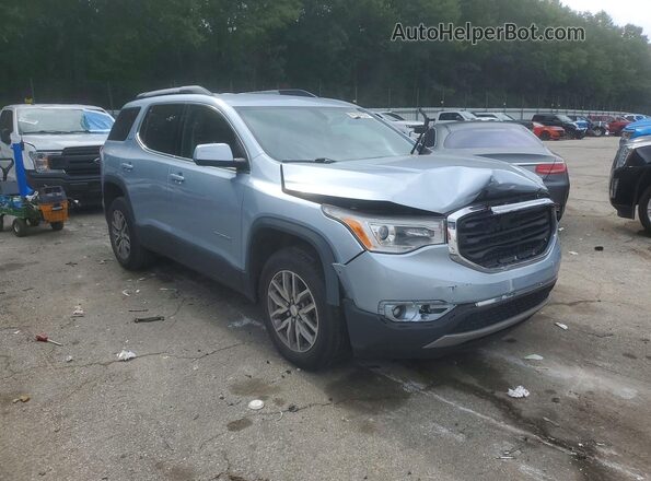 1GKKNSLS0HZ319977 2017 GMC ACADIA Blue Front right