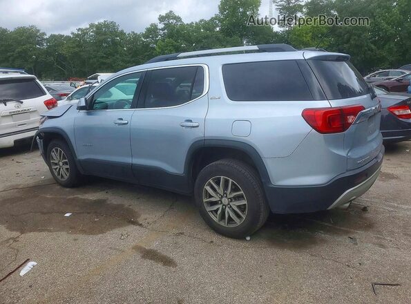 1GKKNSLS0HZ319977 2017 GMC ACADIA Blue Rear left