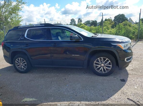 1GKKNSLS1JZ221207 2018 GMC ACADIA Beige Widok wnętrza z tyłu