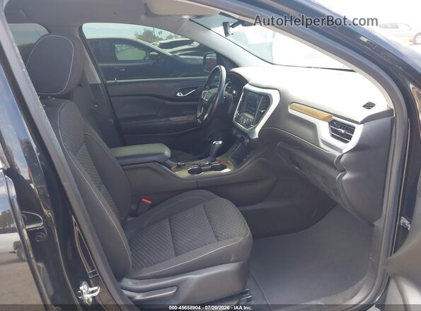 1GKKNSLS1JZ235396 2018 GMC ACADIA Black Вид салону спереду