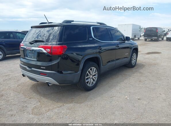 1GKKNSLS1JZ235396 2018 GMC ACADIA Black Задня права чверть