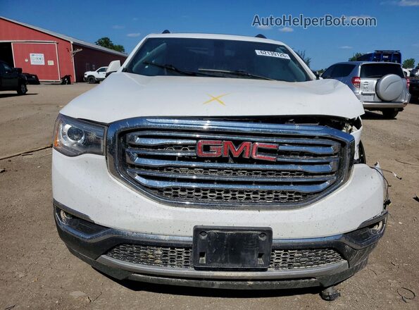 1GKKNSLS2KZ268991 2019 GMC ACADIA White Widok z przodu