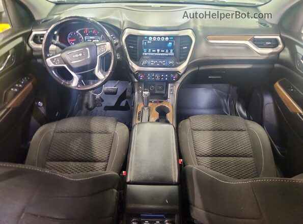 1GKKNSLS3JZ248926 2018 GMC ACADIA Silver Widok deski rozdzielczej