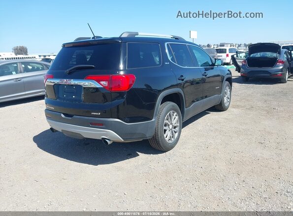1GKKNSLS4JZ235327 2018 GMC ACADIA Black უკანა მარჯვენა