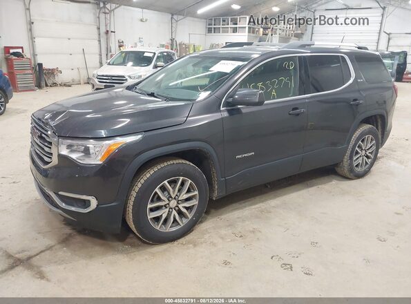 1GKKNSLS5HZ296258 2017 GMC ACADIA Gray Передня ліва чверть