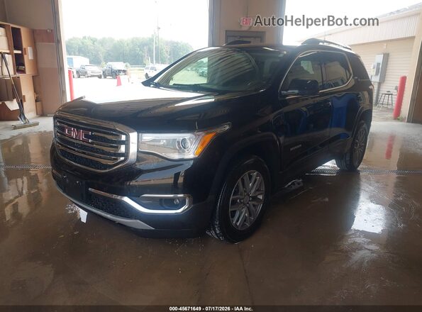 1GKKNSLS5KZ273232 2019 GMC ACADIA Black წინა მარცხენა ხედი სამი მეოთხედიდან