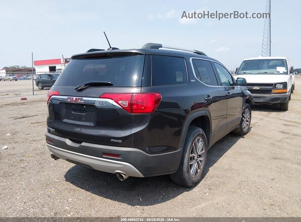 1GKKNSLS6HZ282675 2017 GMC ACADIA Черный Задняя правая четверть