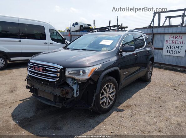 1GKKNSLS6HZ282675 2017 GMC ACADIA Черный Передняя левая четверть