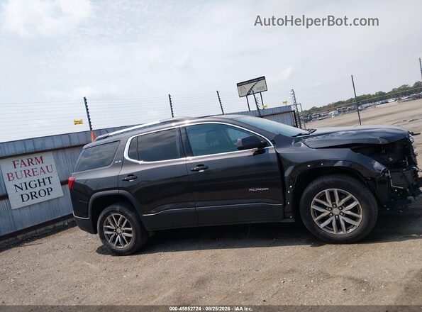 1GKKNSLS6HZ282675 2017 GMC ACADIA Черный Вид задней части салона