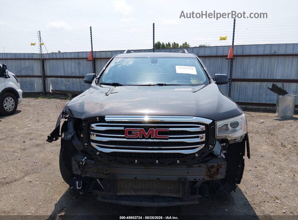 1GKKNSLS6HZ282675 2017 GMC ACADIA Черный Вид щитка приборов