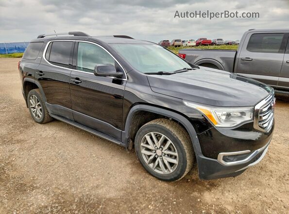 1GKKNSLS6JZ173087 2018 GMC ACADIA Черный Передняя правая четверть