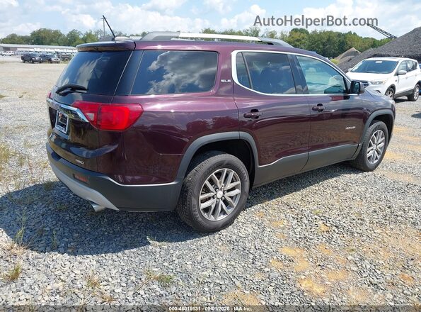 1GKKNSLS7HZ306711 2017 GMC ACADIA Burgundy უკანა მარჯვენა