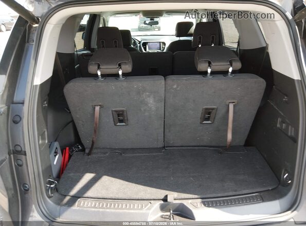 1GKKNSLS7JZ234205 2018 GMC ACADIA Black Вид щитка приладів