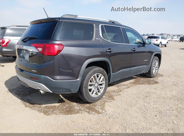 1GKKNSLS7JZ234205 2018 GMC ACADIA Black Задня права чверть
