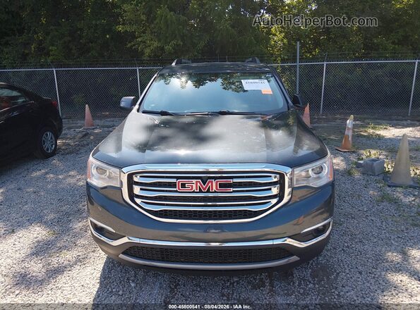 1GKKNSLS7KZ229863 2019 GMC ACADIA Gray Widok wnętrza z tyłu