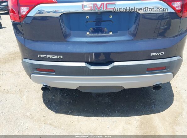 1GKKNSLS8JZ232740 2018 GMC ACADIA Blue Вид спереду
