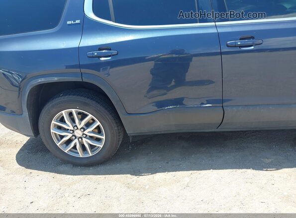 1GKKNSLS8JZ232740 2018 GMC ACADIA Blue Панорамний вид салону 360°