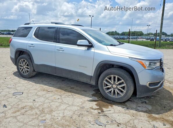 1GKKNSLS9HZ291631 2017 GMC ACADIA Серебряный Передняя правая четверть