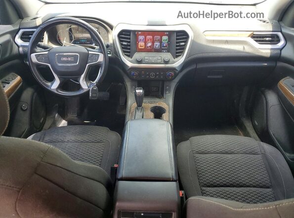 1GKKNSLS9HZ291631 2017 GMC ACADIA Серебряный Вид панели приборов