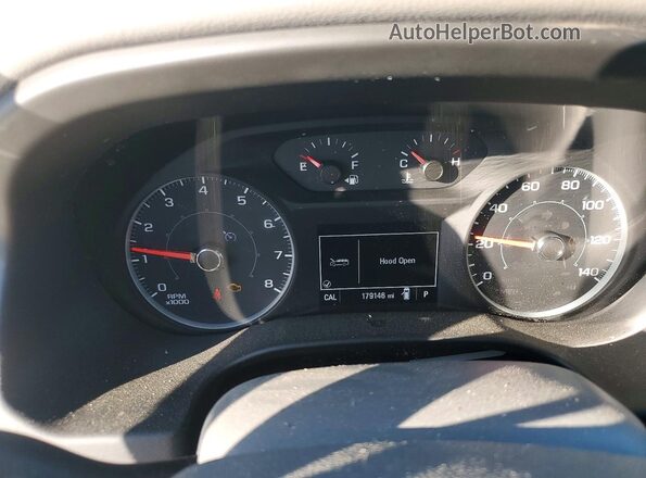1GKKNSLSXKZ196759 2019 GMC ACADIA White Instrument cluster view