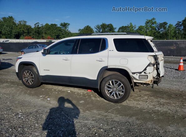 1GKKNSLSXKZ196759 2019 GMC ACADIA White Rear left