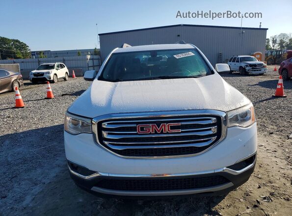 1GKKNSLSXKZ196759 2019 GMC ACADIA White Front view