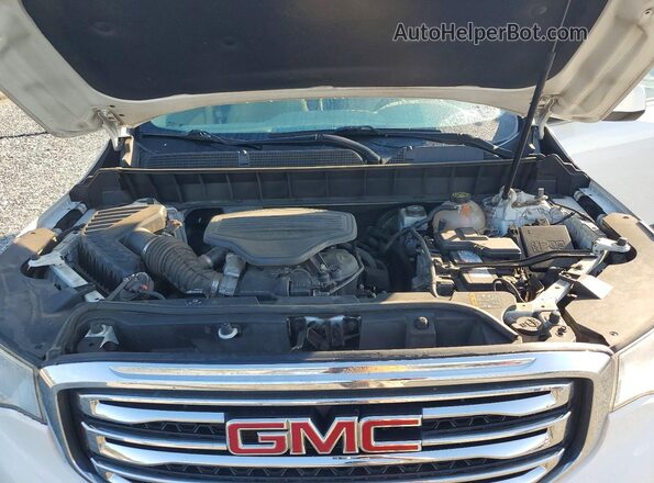 1GKKNSLSXKZ196759 2019 GMC ACADIA White Engine compartment view