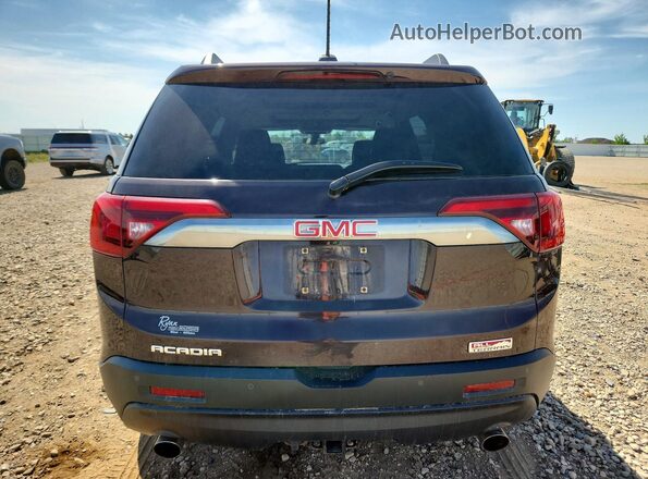 1GKKNTLS6HZ210378 2017 GMC ACADIA Purple უკანა ხედი