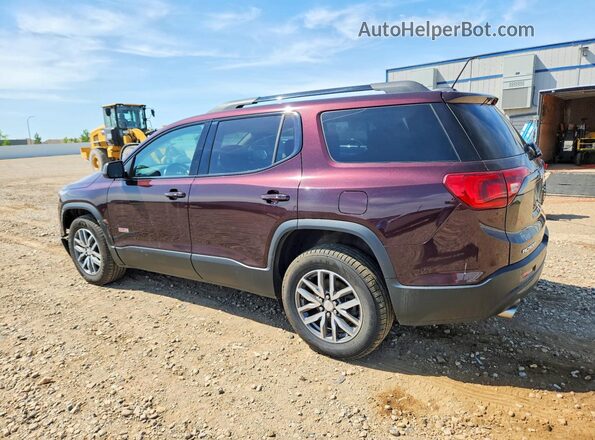 1GKKNTLS6HZ210378 2017 GMC ACADIA Purple უკანა მარცხენა