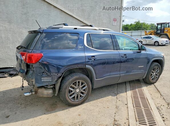 1GKKNULS1HZ148992 2017 GMC ACADIA Blue Задня права чверть