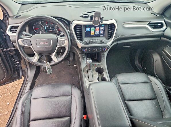1GKKNULS3JZ125638 2018 GMC ACADIA Black Widok deski rozdzielczej