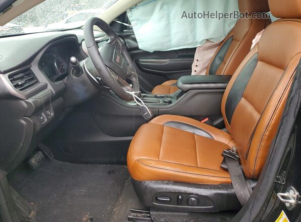 1GKKNVLS0HZ259684 2017 GMC ACADIA Черный Вид салона спереди