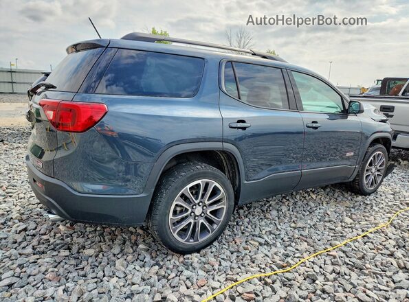 1GKKNVLS7KZ205452 2019 GMC ACADIA Серый Задняя правая четверть