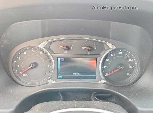 1GKKNVLS7KZ205452 2019 GMC ACADIA Серый Вид щитка приборов