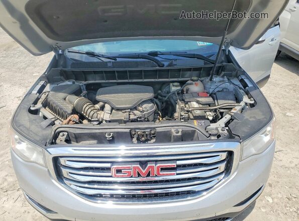 1GKKNWLS4HZ149646 2017 GMC ACADIA Silver Շարժիչի բաժամունքի տեսք