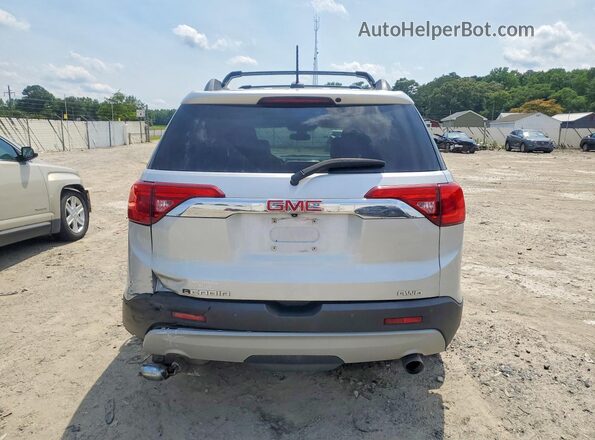 1GKKNWLS4HZ149646 2017 GMC ACADIA Silver Հետևի տեսք