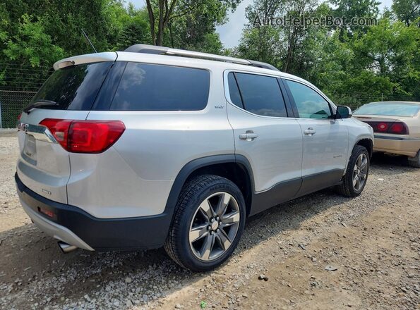 1GKKNWLS4JZ153167 2018 GMC ACADIA Silver Задня права чверть
