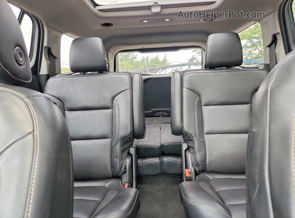 1GKKNWLS4JZ153167 2018 GMC ACADIA Silver Вид задніх сидінь