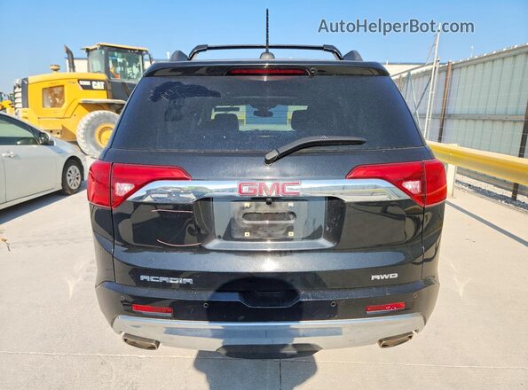 1GKKNXLS0HZ312864 2017 GMC ACADIA Black Հետևի տեսք