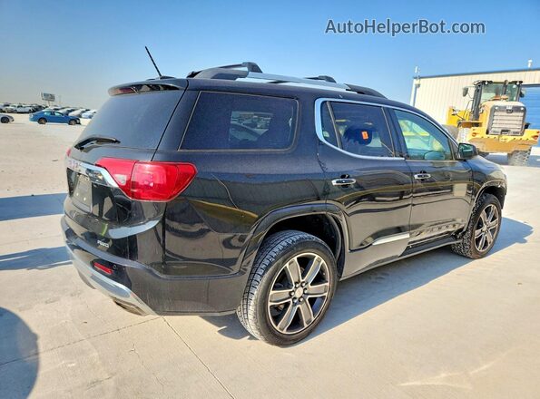 1GKKNXLS0HZ312864 2017 GMC ACADIA Black Հետևի աջ